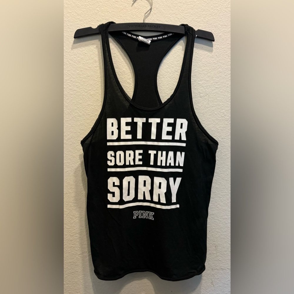 PINK Racerback Tank